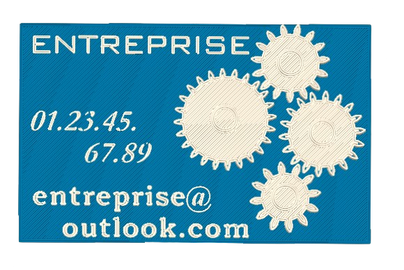 Carte de visite entreprise
